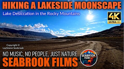 Hiking a Lakeside Moonscape: Lake Desiccation in the Rocky Mountains