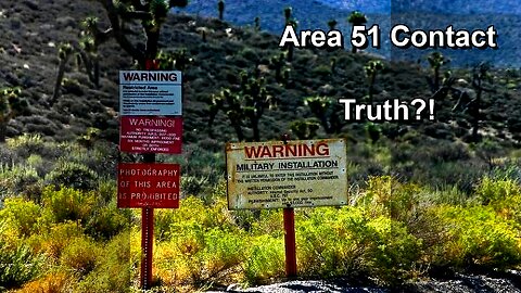 Area 51: First Contact Secret? Truth Revealed ️
