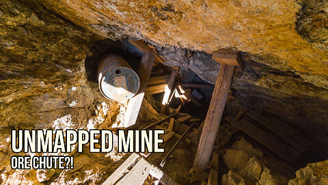 I Found an Unmarked Copper Mine… and It’s Really Weird (Shafts, Chute, Collapse)