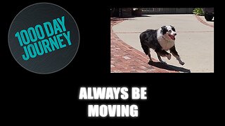 1000 Day Journey 0736 Always Be Moving