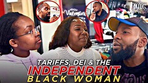 CFTS: WILL DONALD TRUMP'S TARIFFS & DEI CUTS HUMBLE THE INDEPENDENT BLACK WOMAN⁉️👀🤔 #VIRAL #REACTION