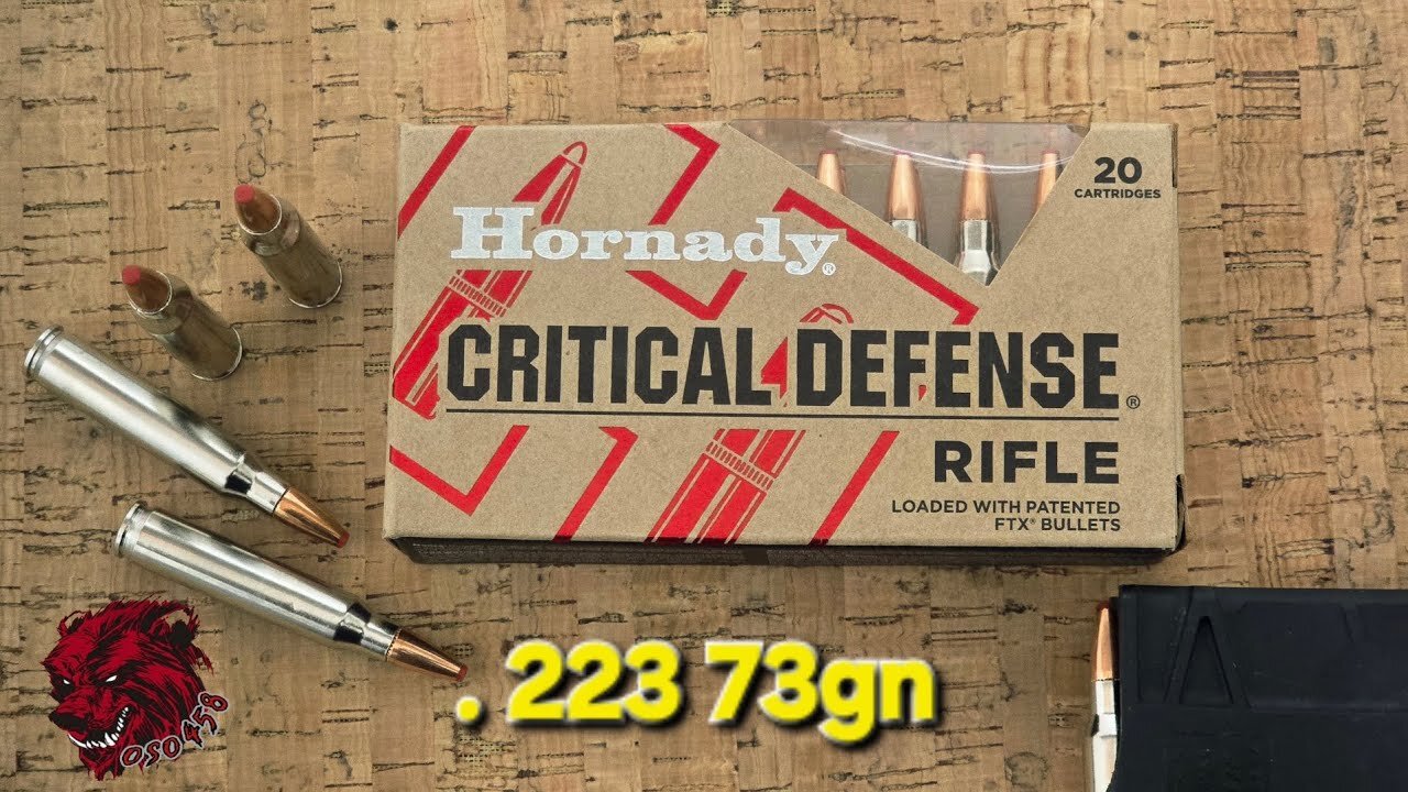 STOPPING POWER REVEALED! Hornady Critical Defense 73gr .223 - Your Life Depends on This?