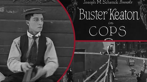 COPS (1922) ~ Buster Keaton Silent Comedy Masterpiece [Stunningly Restored]