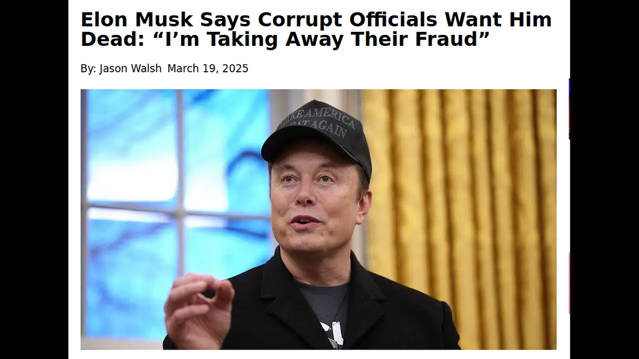 Corrupt Government Official Want Elon Musk Dead