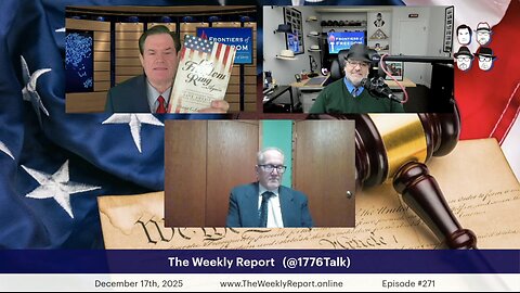 The Frontiers of Freedom Weekly Report - December 17, 2025