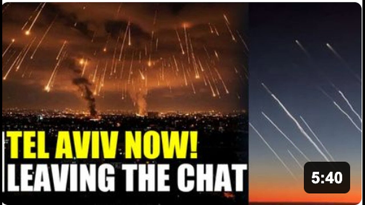 Iranian firing leaves Tel Aviv in ruins that left unprecedented destruction!