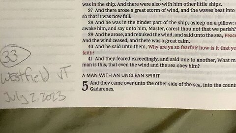 Mark chapter 5