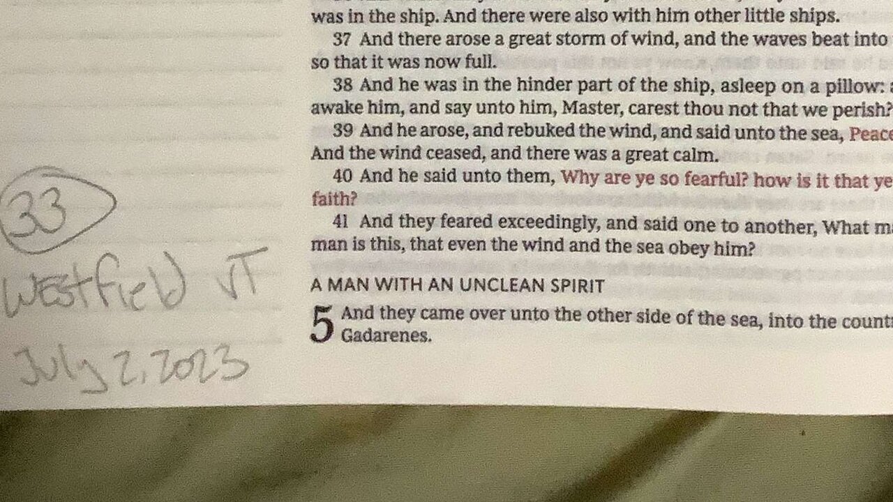 Mark chapter 5