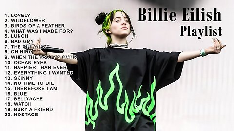 Billie Eilish Mood Playlist – Sad, Chill & Powerful Best Music Playlist