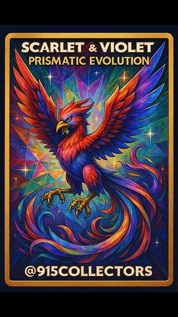 Scarlet and Violet Prismatic Evolution Elite Trainer Box