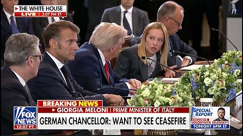 Italian Prime Minister Thanks Trump For Russia-Ukraine Efforts