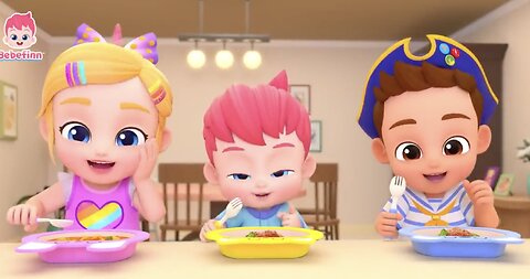 Hola, I'm Tomato 🍅 Tomato Song for KidsㅣBebefinn Nursery Rhymes
