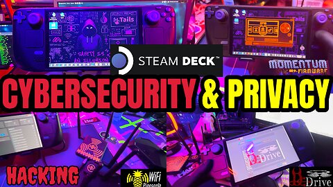 How I Use the Custom Steam Deck OLED as a Powerful Cybersecurity, Pentesting & Off-Grid Toolkit!
