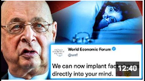 "Klaus Schwab Claims WEF Can 'Fact Check Subconscious' via 'Dream Hacking'"