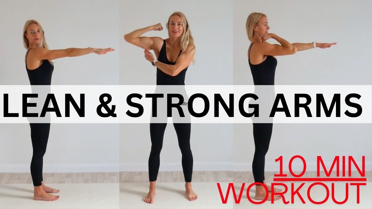 10-Minute Arms Workout - Stronger Arms in Just Minutes, Fast Arms Burn, Perfect for First-Timers!