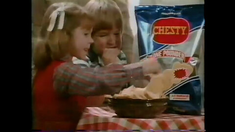 1985 - Chesty Potato Chips Commercial