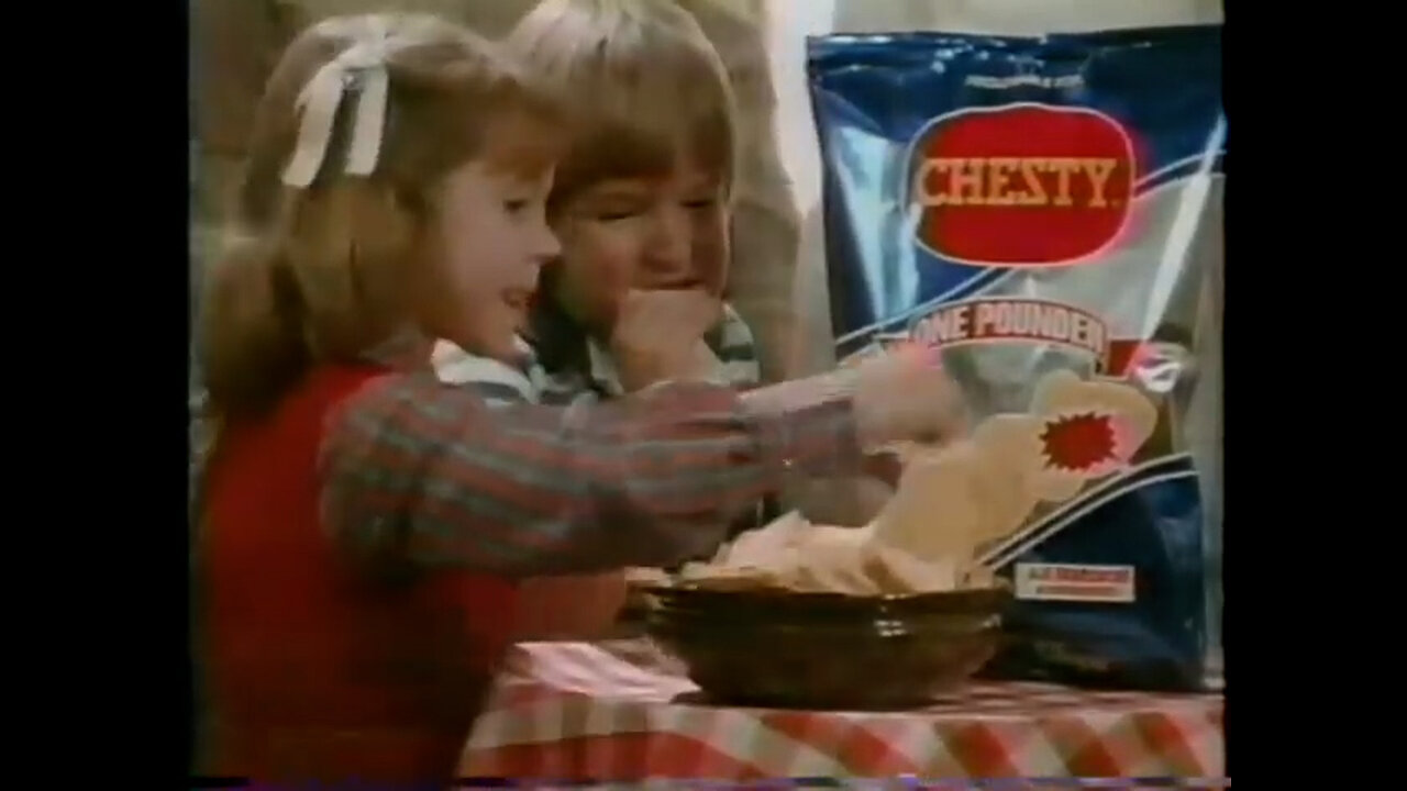 1985 - Chesty Potato Chips Commercial