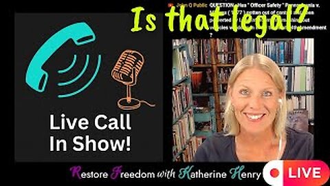 Liberty Lawyer takes YOUR legal questions LIVE! S4E23