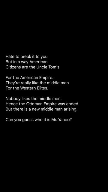 Middle men get the middle finger