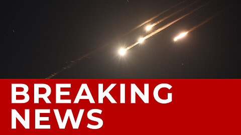 Iran launches ballistic missiles at Israel #BREAKINGNEWS