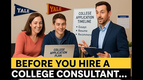 Watch this before you hire a college admissions consultant