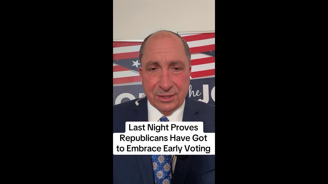 Last Night Proves Republicans Have Got to Embrace Early Voting
