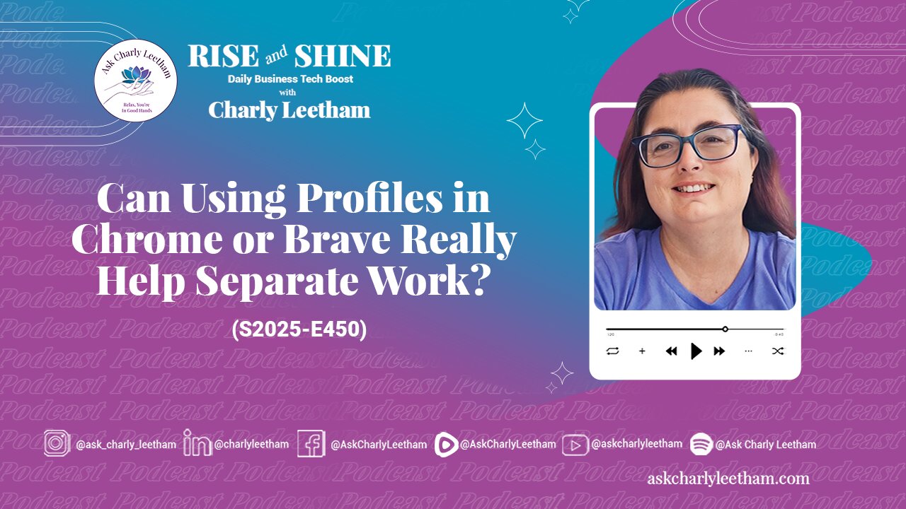 Can Using Profiles in Chrome or Brave Really Help Separate Work? (2025/450)