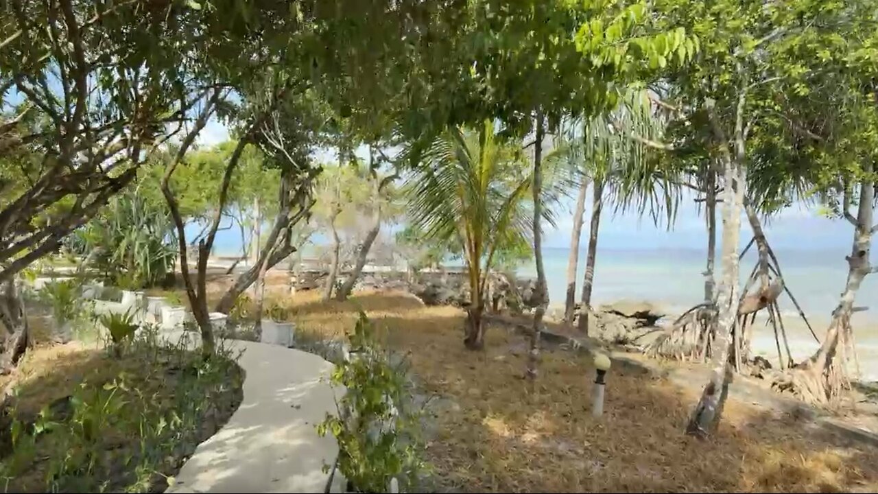 Paradise Hotel in Pemba morgens - 26.03.2025