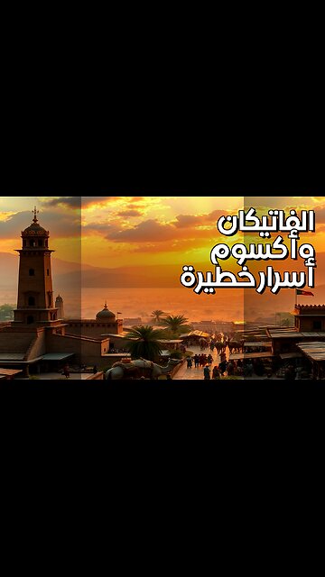 الفاتيكان و أكسوم: ماذا يخفون؟ ️ #shorts