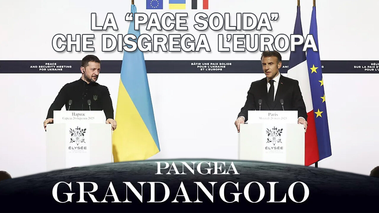 La “Pace solida” che disgrega l’Europa - 20250328 - Pangea Grandangolo