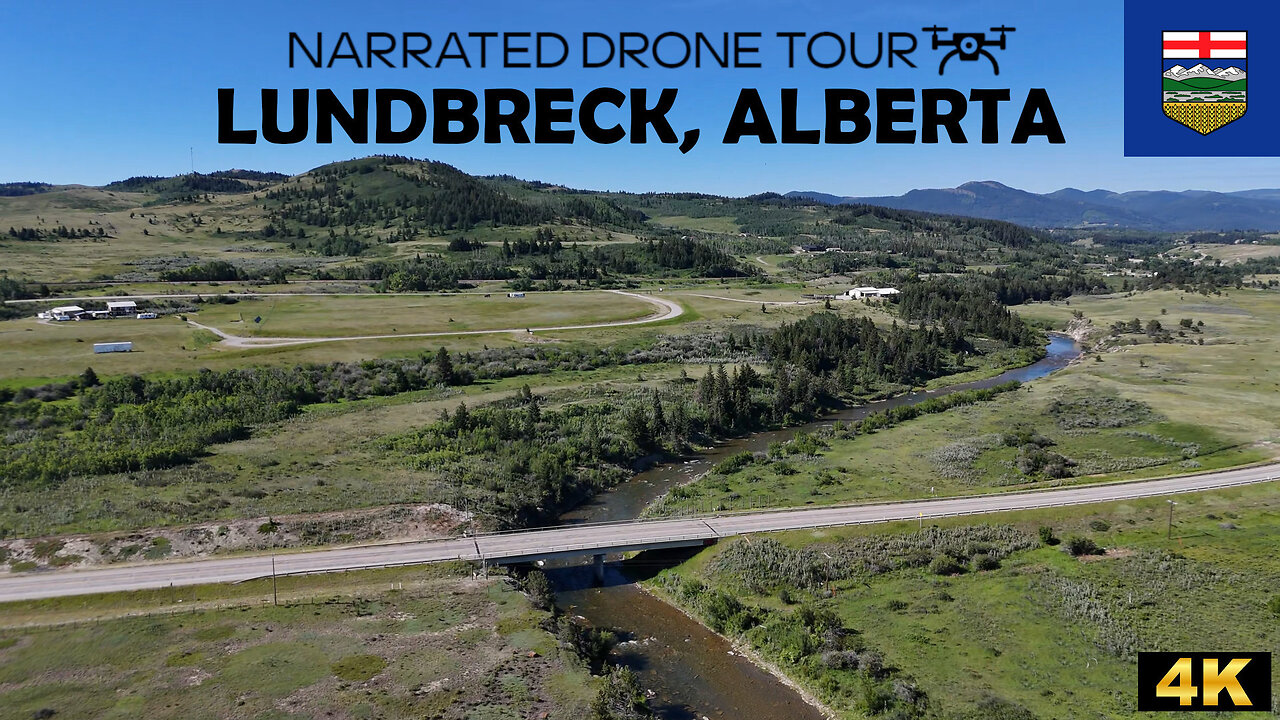 🏞️ Lundbreck, Alberta 🚁 4K Drone