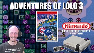 Adventures of Lolo 3 (NES): Join Lolo & Lala in their Quest to Combat the wicked King of Eggerland