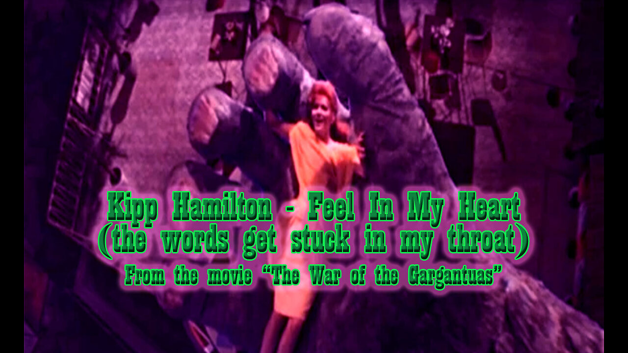 Kipp Hamilton - Feel In My Heart (the words get stuck in my throat) - Karaoke