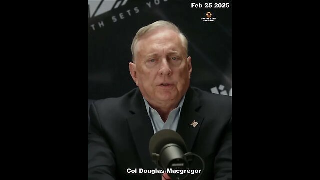 Col Doug Macgregor： For Those Who Support Volodymyr Zelensky