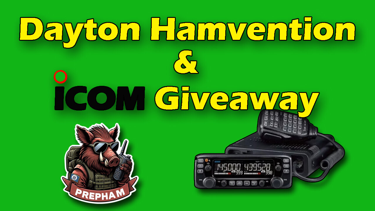 Hamvention Plans & ICom Radio Giveaway! - Sunday Night Ragchew Ep.77