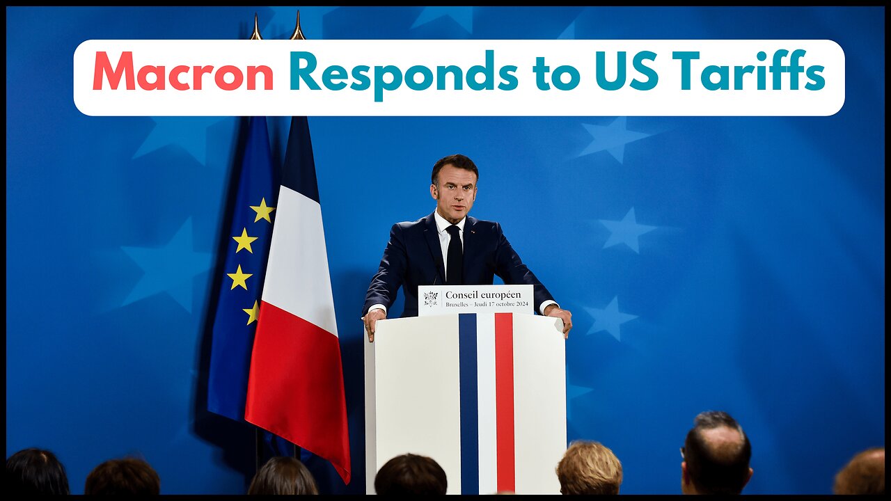 Live: Macron Meets Industry Leaders Over US Tariffs | Elysee Palace | US Trade War