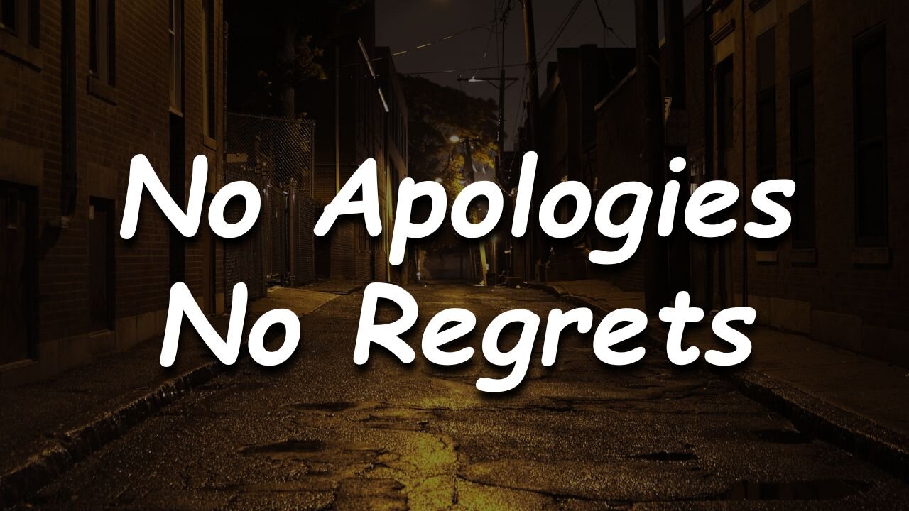 No Apologies, No Regrets – Emotional Rap About Pain & Power | Eminem-Inspired #lyrics