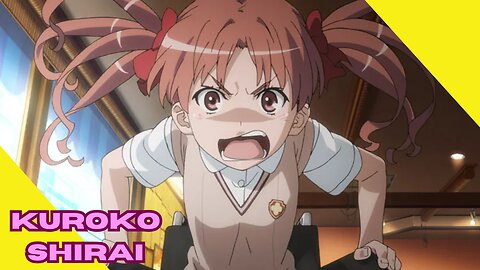 Kuroko Shirai: evolution and relationship with Misaka Mikoto