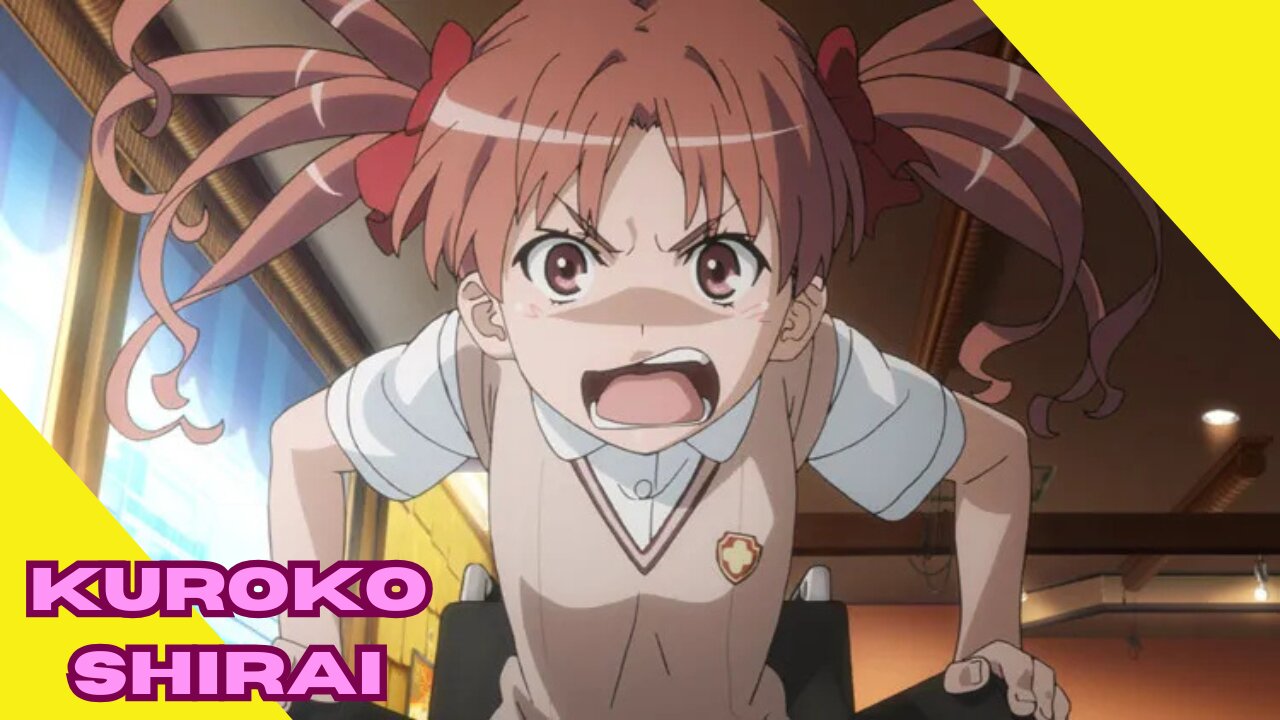 Kuroko Shirai: evolution and relationship with Misaka Mikoto