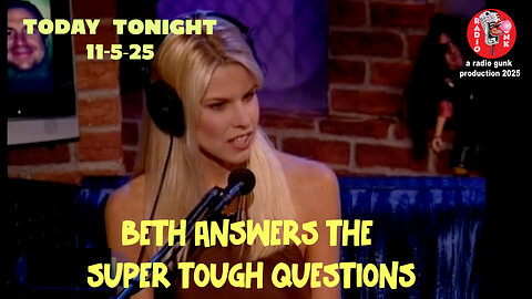 Today Tonight 11-5 - Beth answers the tough questions