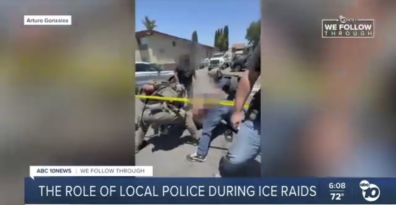 SAN DIEGO POLICE DEPARTMENT🎬👮‍♂️🚔🚨ASSIST ICE AGENTS DURING RAIDS👮🏻‍♀️🥷🚓🚨👲💫