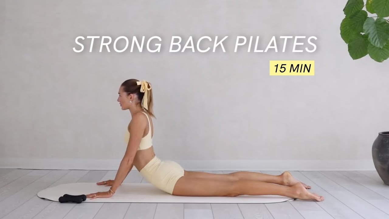 15 Min Pilates for Strong Back | Improve Posture