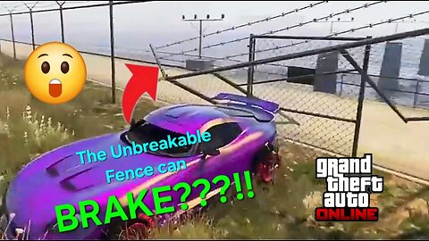 I bet you never knew this fence at LSIA can break in GTA Online 😲