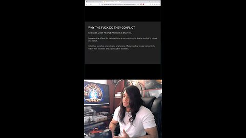 The World is Torn Because of This