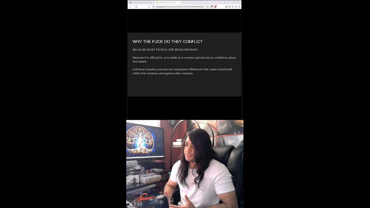 The World is Torn Because of This