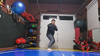 WTD Rear Hook Kick to Axe Kick sequential