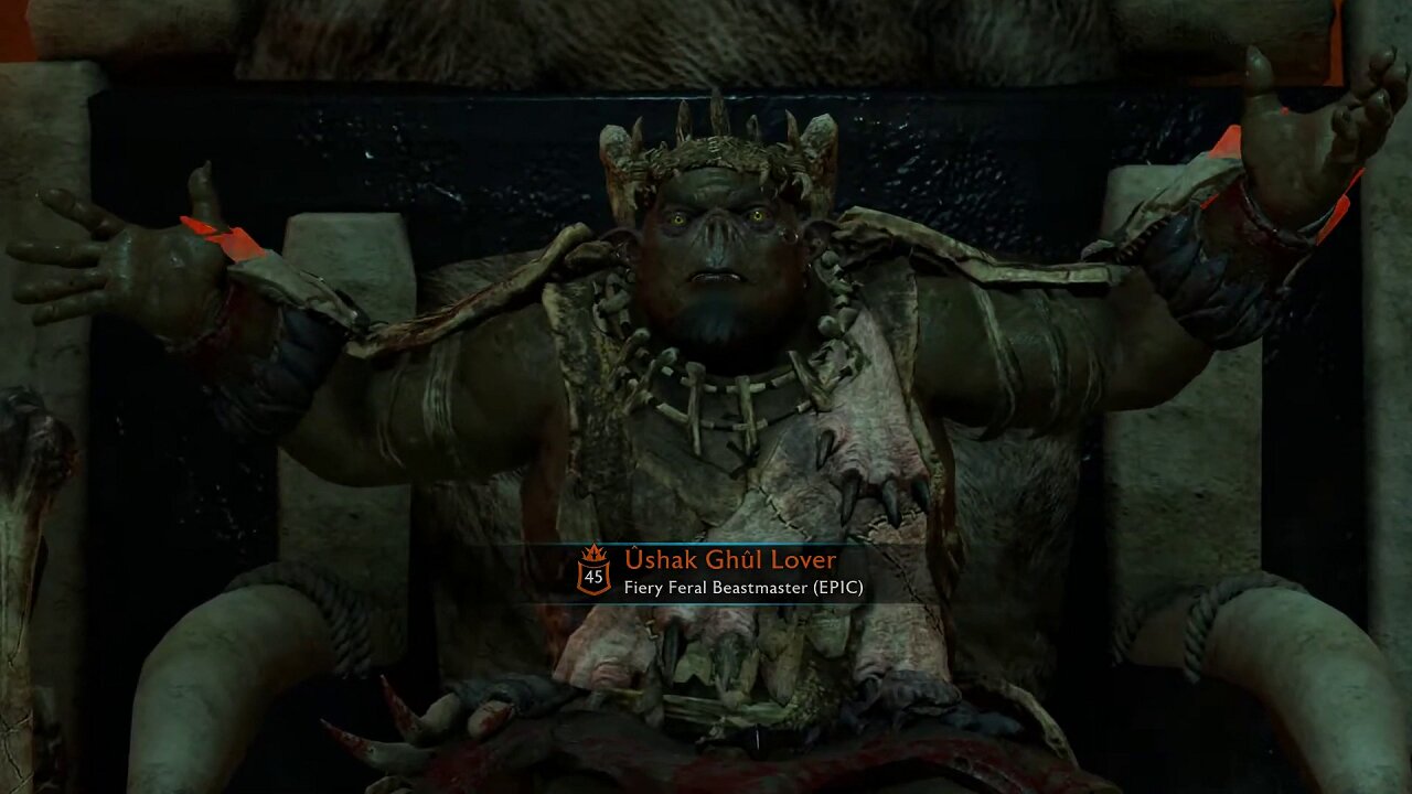 MIddle-Earth: Shadow of War | Expendable Conquest (Ushak Ghul Lover)