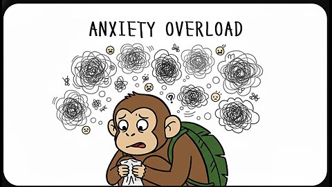 Anxiety explained with bananas 🍌