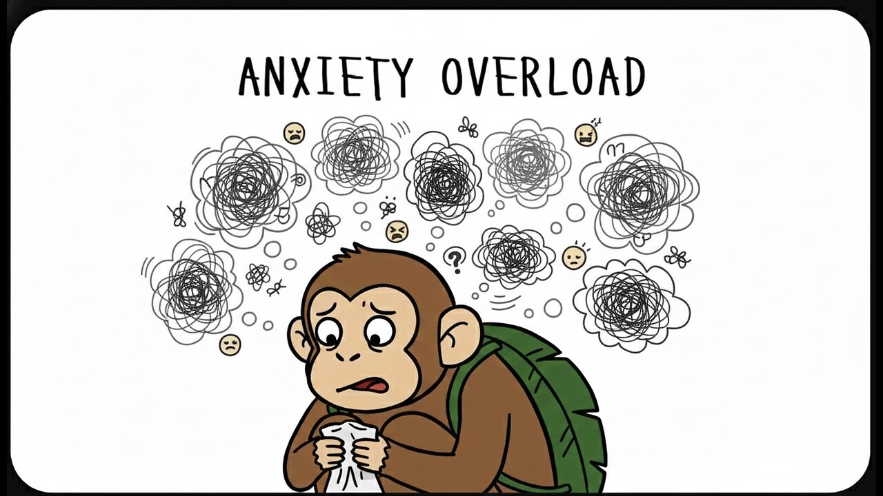 Anxiety explained with bananas 🍌