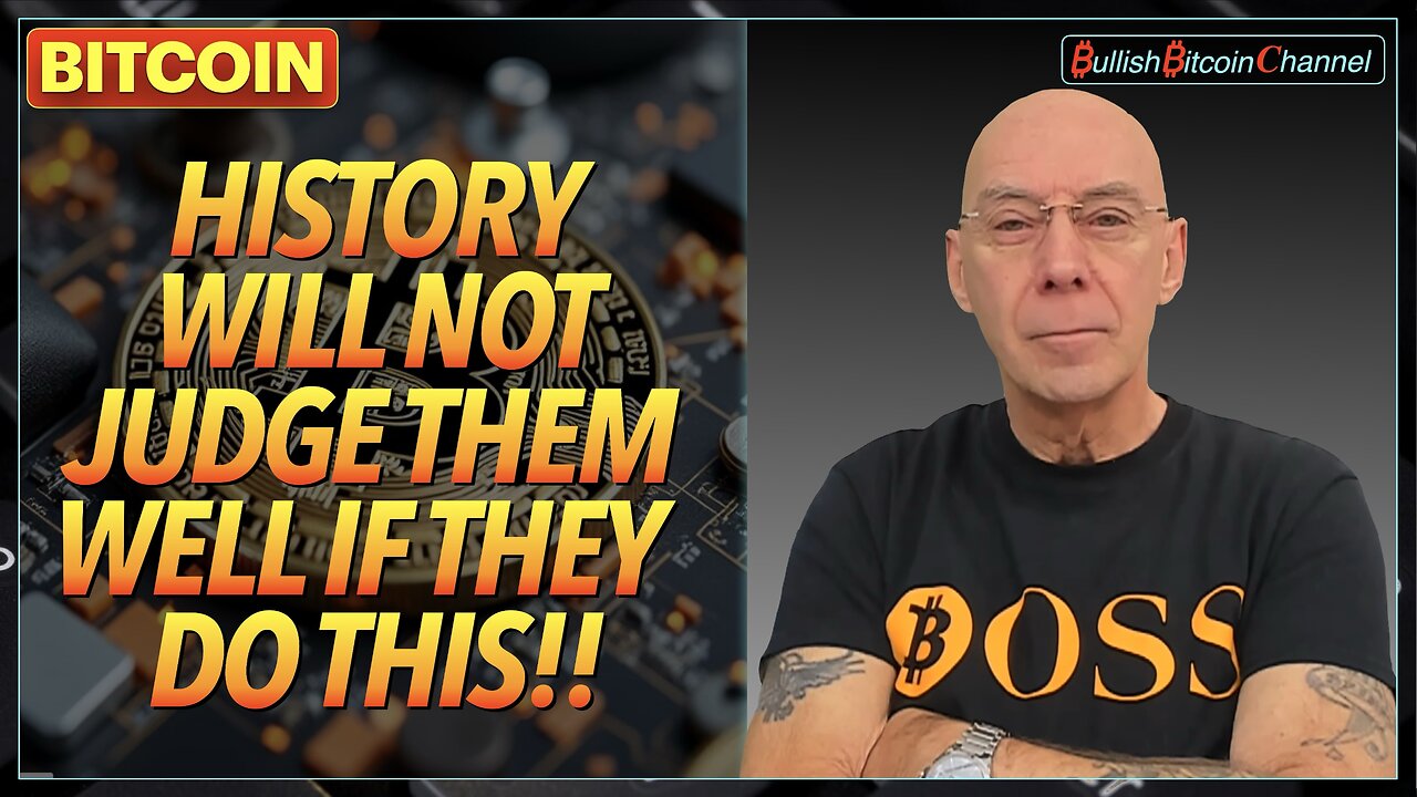🇬🇧 BITCOIN | History will not judge them well if they do this with Bitcoin!! (Ep 738) 🚀